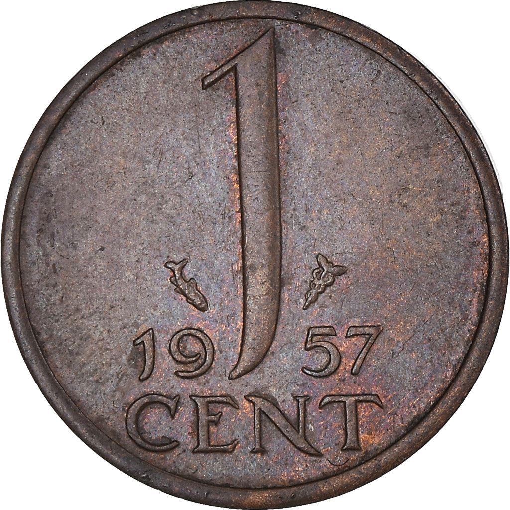 Netherlands | 1 Cent | 100 Mixed Coins | KM180 | 1950 - 1980 | Bronze | Dutch Queen Juliana