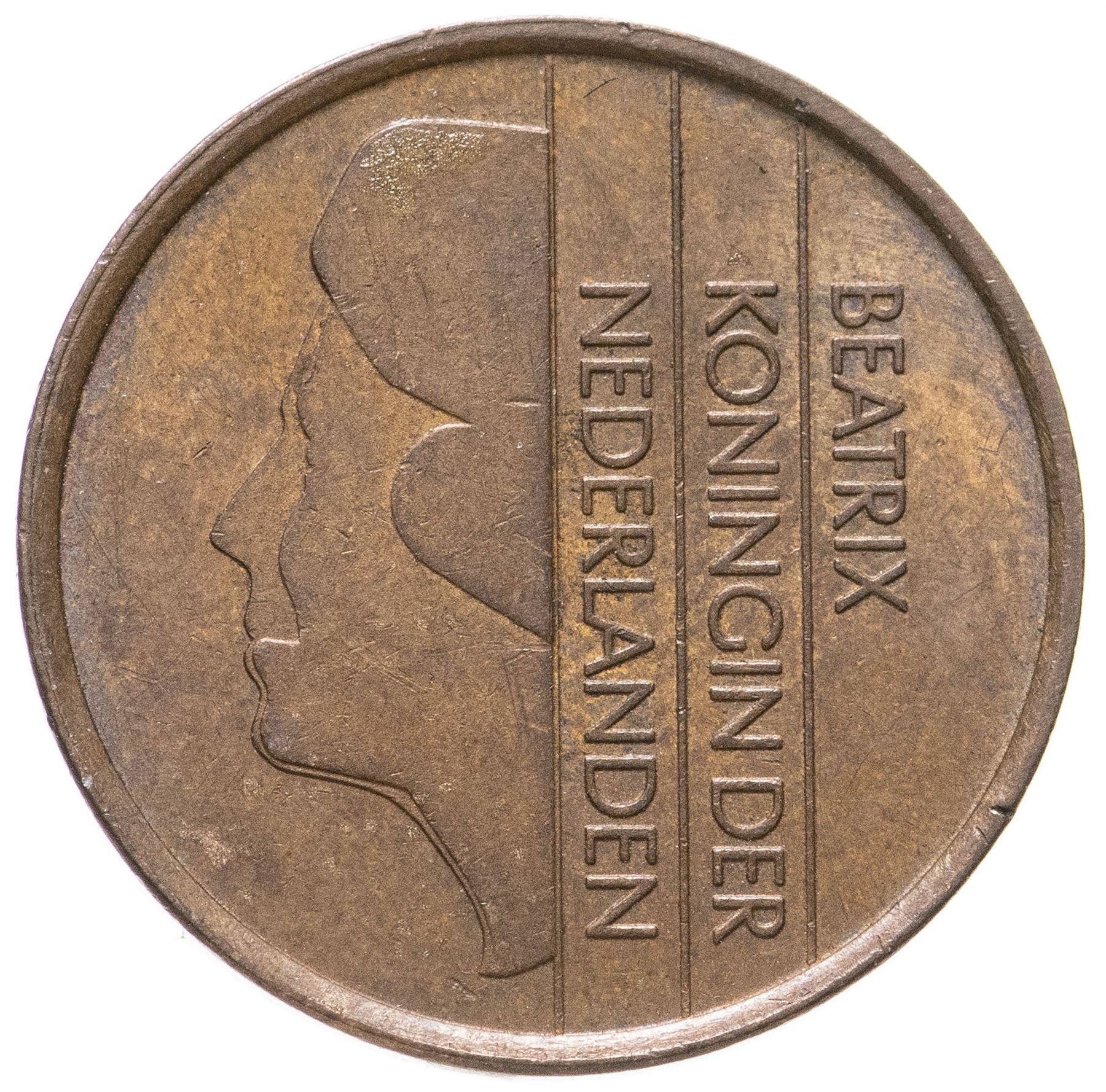 Netherlands 5 Cents Beatrix | Coin KM202 1982 - 2001