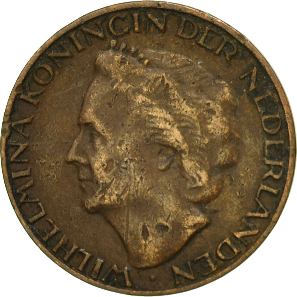 Netherlands Coin 1 Cent | Queen Wilhelmina | KM175 | 1948