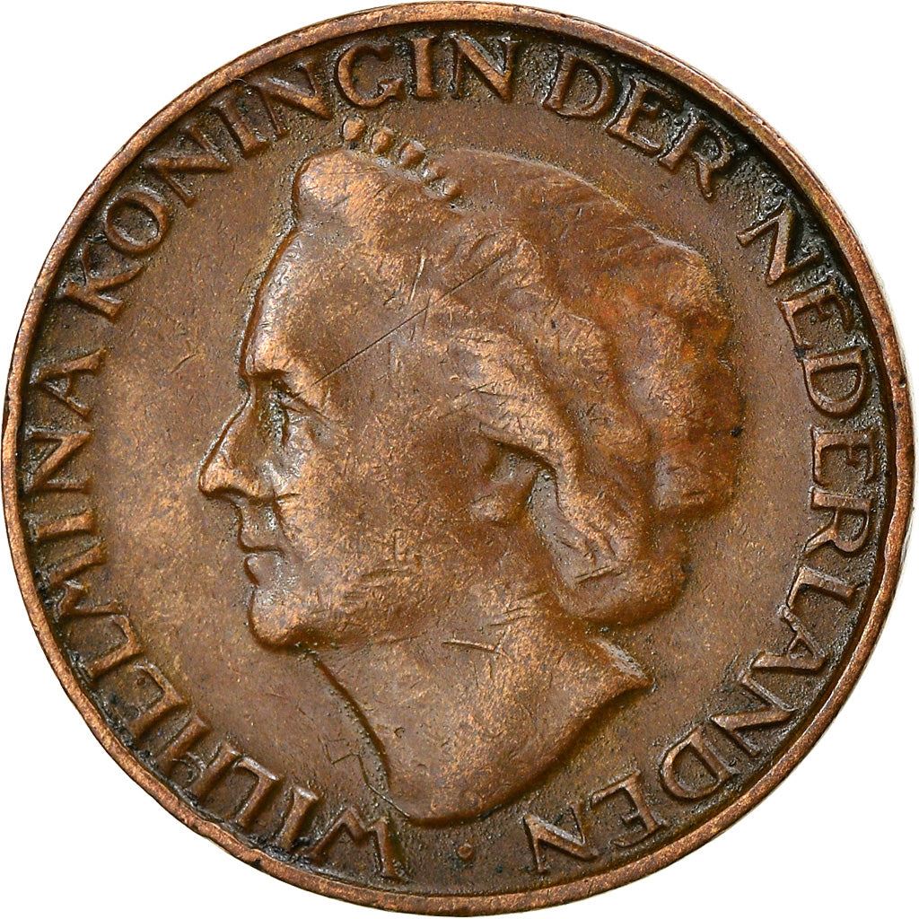 Netherlands Coin 1 Cent | Queen Wilhelmina | KM175 | 1948