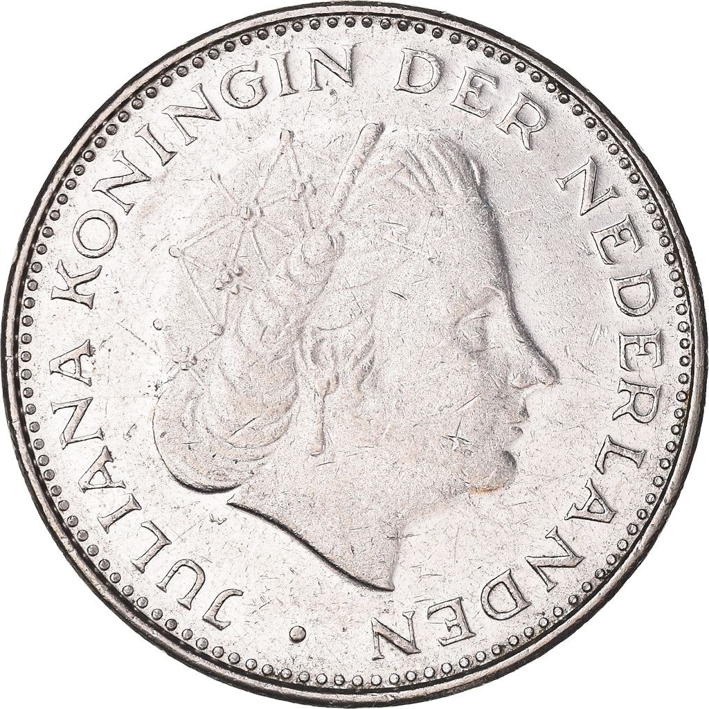 Netherlands Coin 2½ Gulden | Queen Juliana | KM197 | 1979