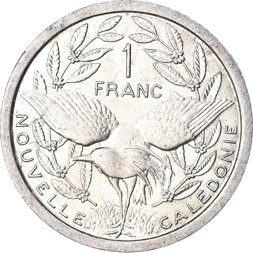 New Caledonia 1 Franc Coin 1972 - 2020 KM 10