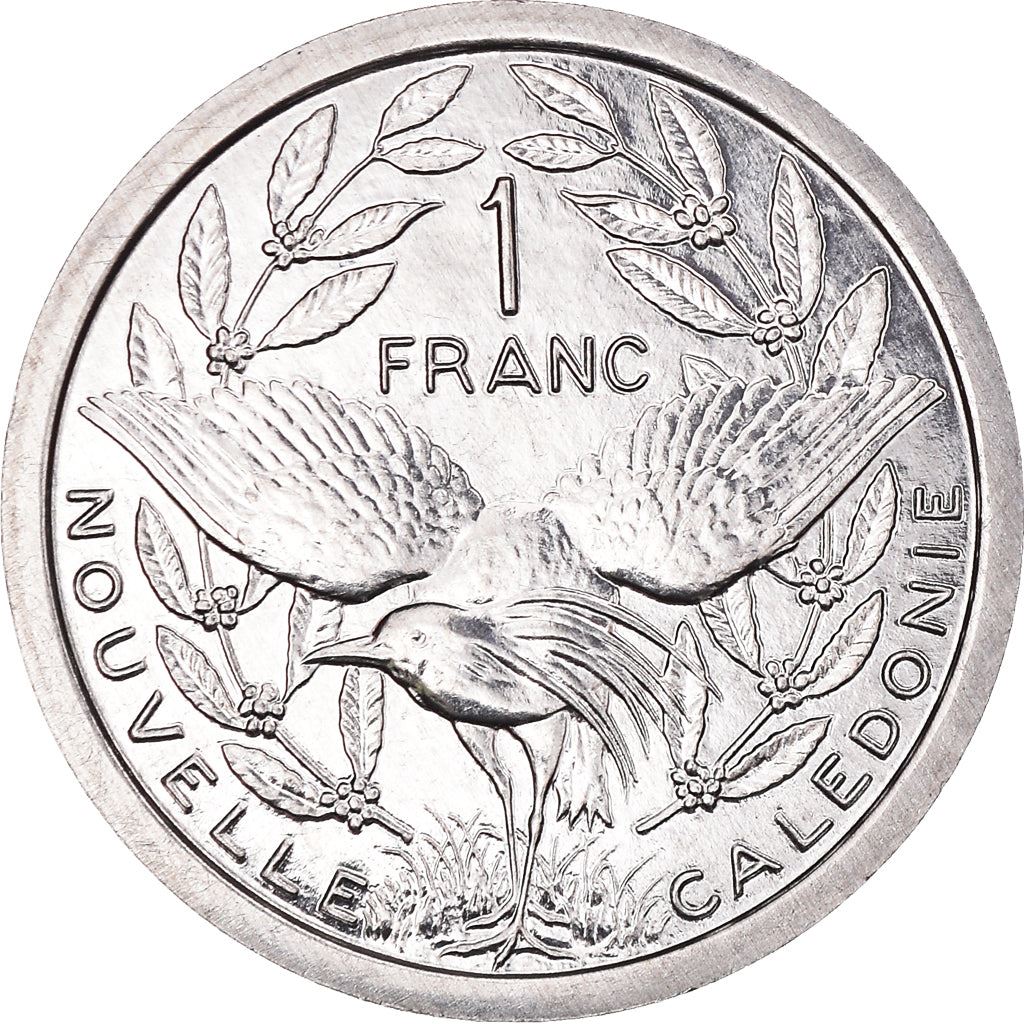 New Caledonia 1 Franc Coin 1972 - 2020 KM 10