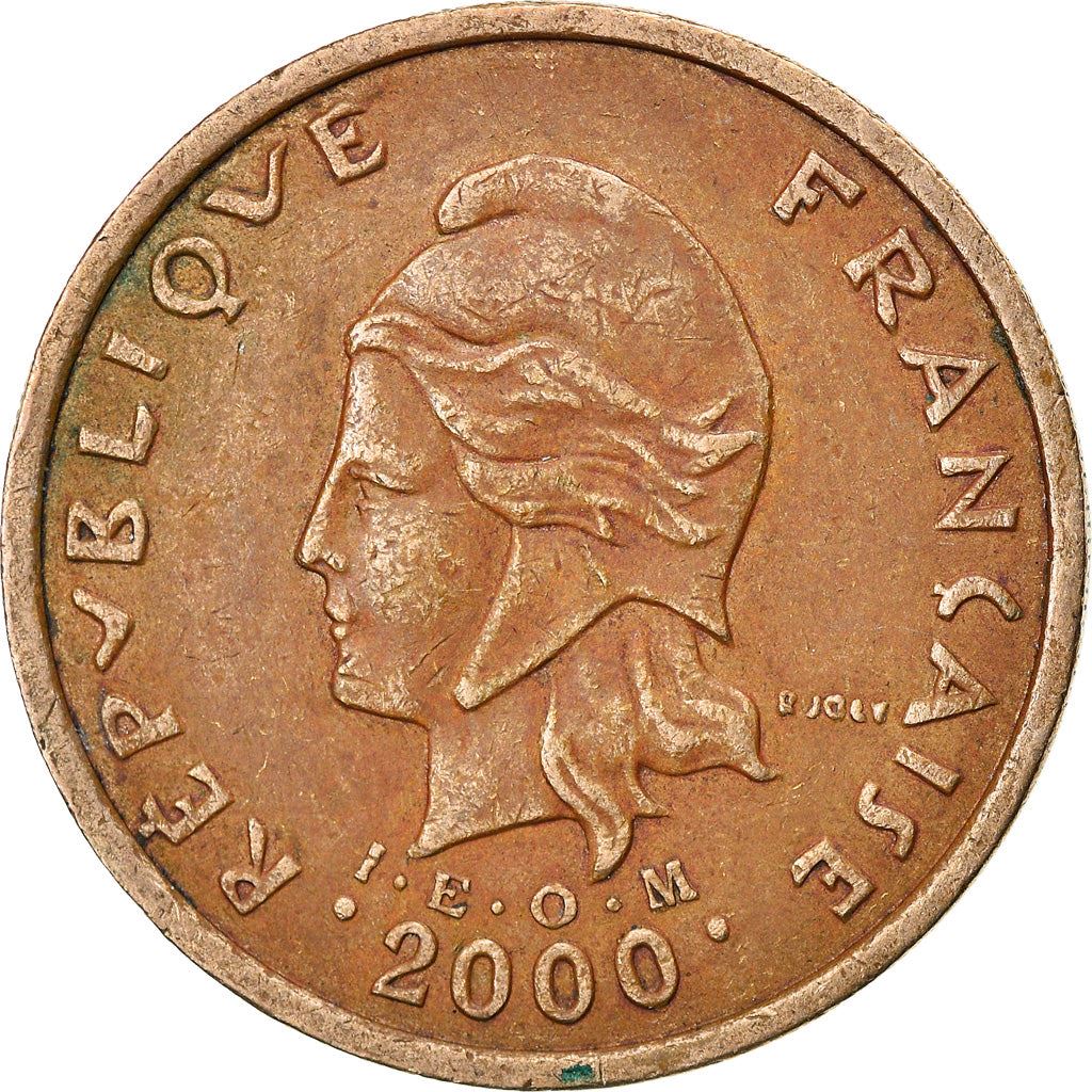 New Caledonia 100 Francs Coin 1976 - 2005 KM 15