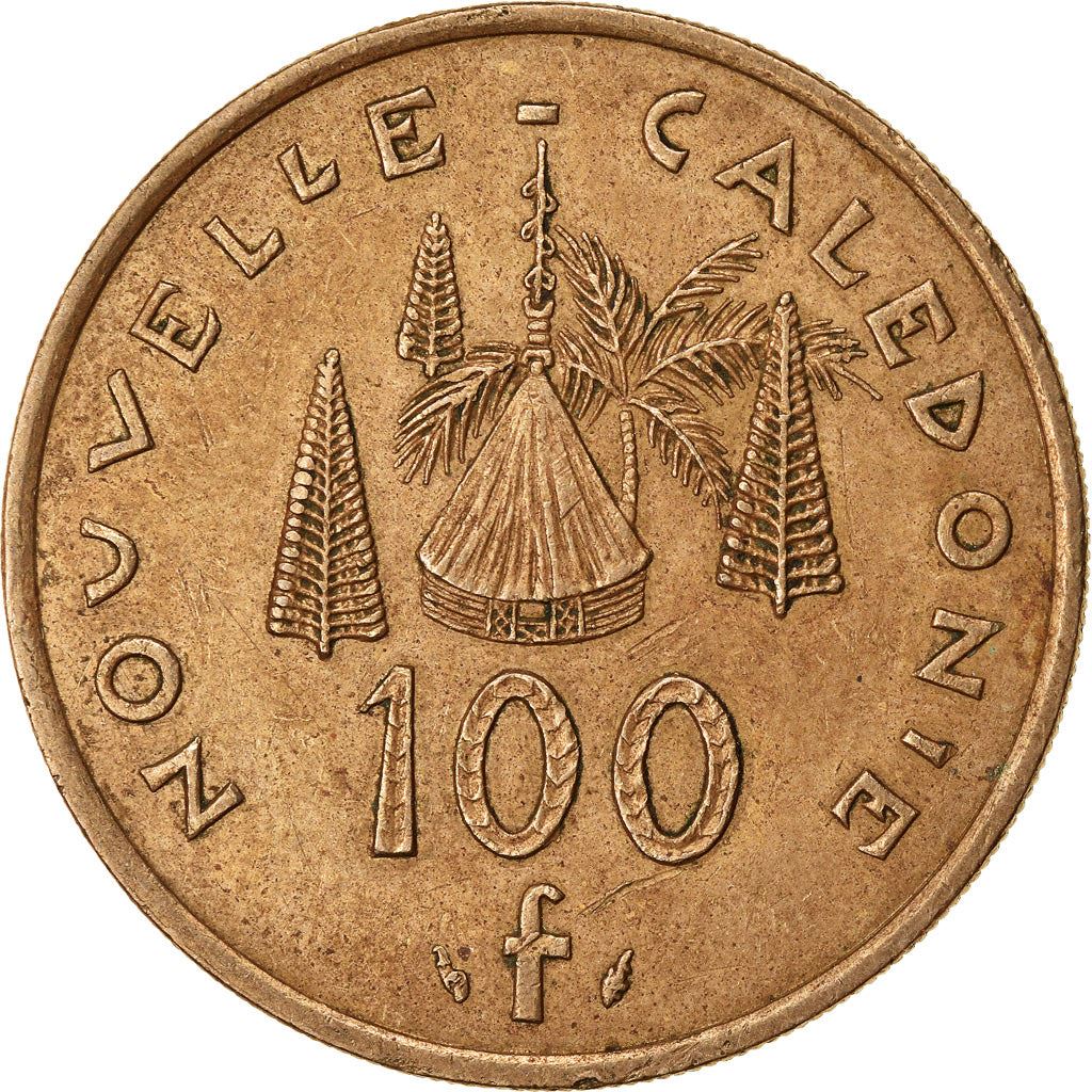 New Caledonia 100 Francs Coin 1976 - 2005 KM 15