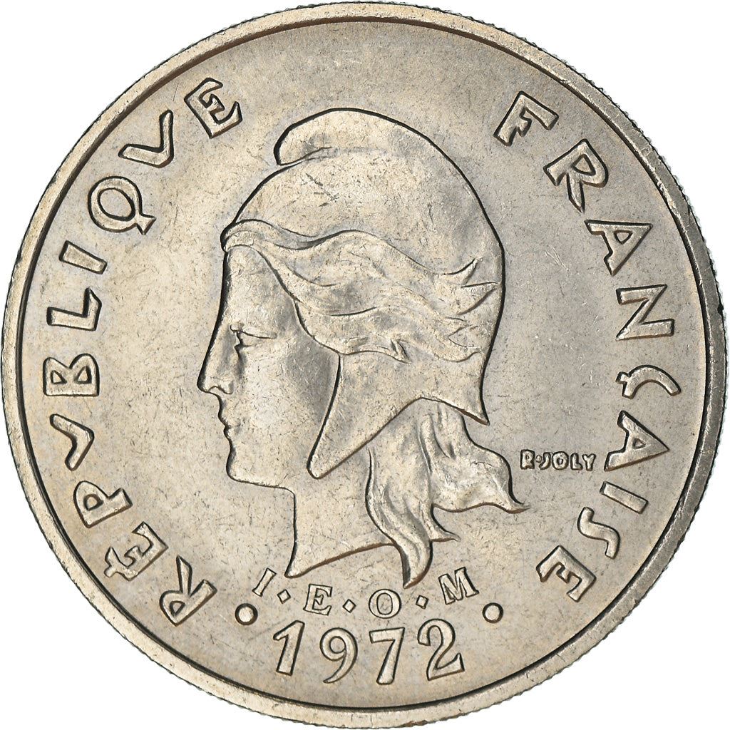 New Caledonia 20 Francs Coin 1972 - 2005 KM 12