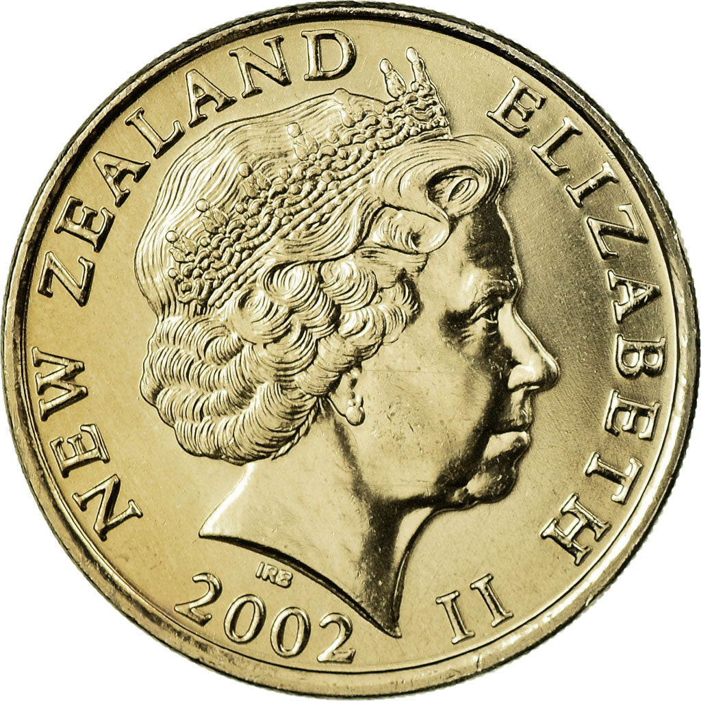 New Zealander 20 Cents Coin | Queen Elizabeth II | Maori Carving | KM118 | 1999 - 2006