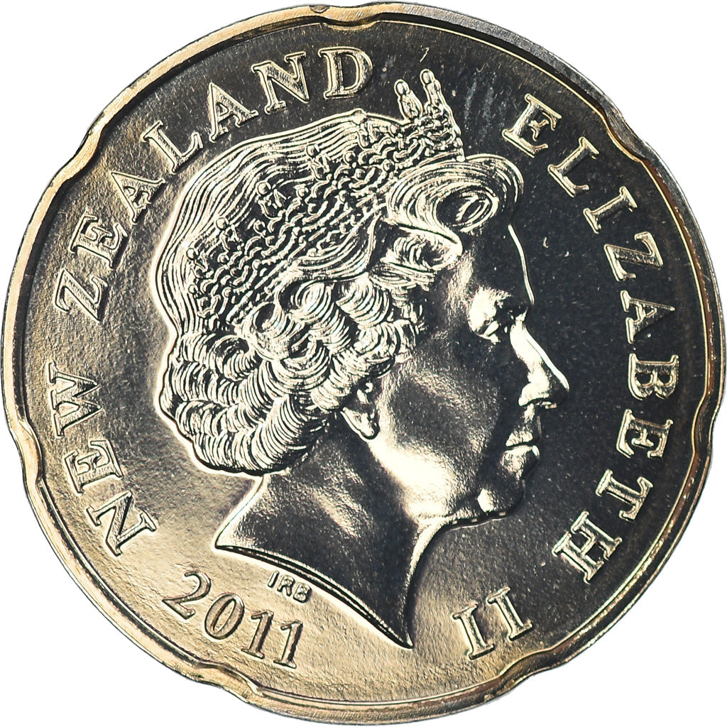 New Zealander 20 Cents Coin | Queen Elizabeth II | Pukaki - Ngati Whakaue Chief | KM118a | 2006 - 2021