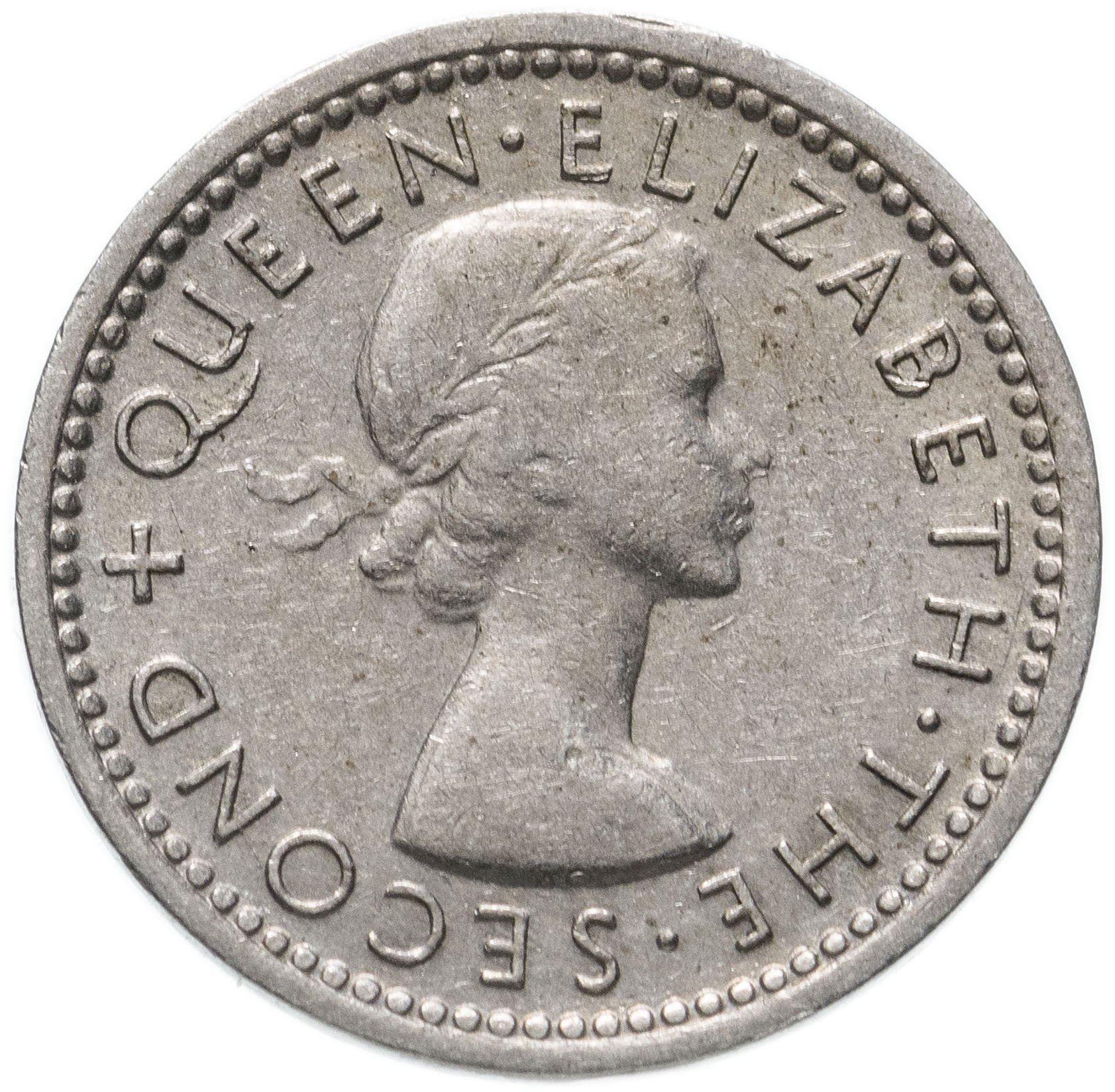 New Zealander 3 Pence Coin | Queen Elizabeth II | Carved Patu | KM25 | 1953 - 1965