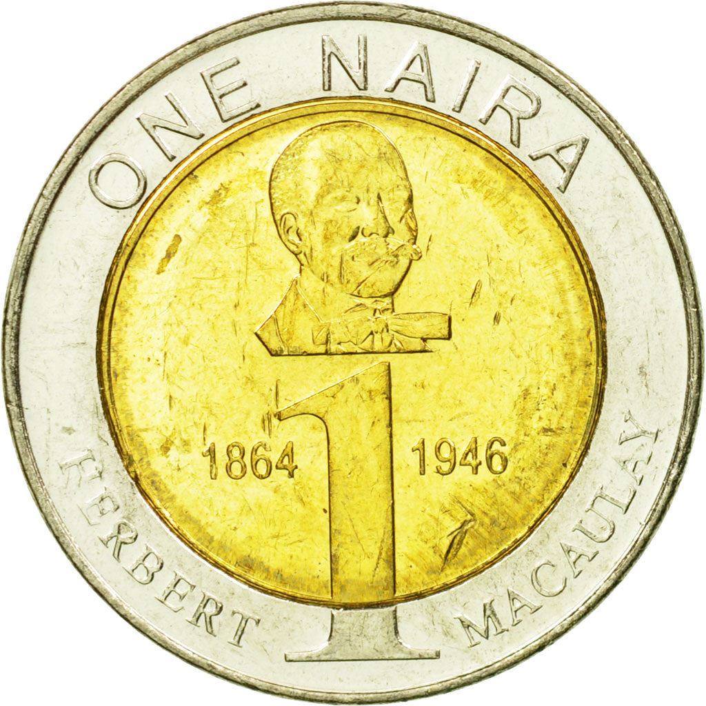 Nigeria | 1 Naira Coin | Herbert Macaulay | Km:18 | 2006