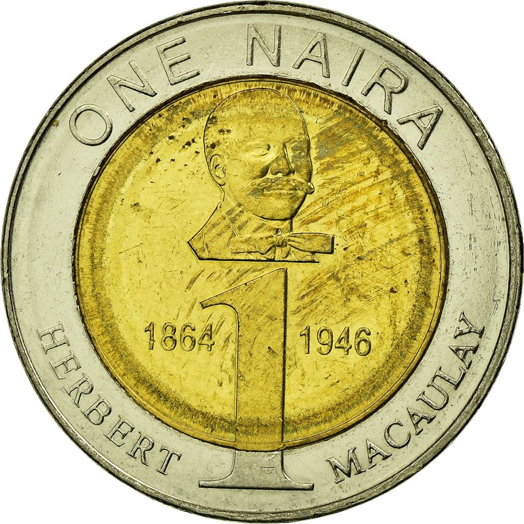 Nigeria | 1 Naira Coin | Herbert Macaulay | Km:18 | 2006