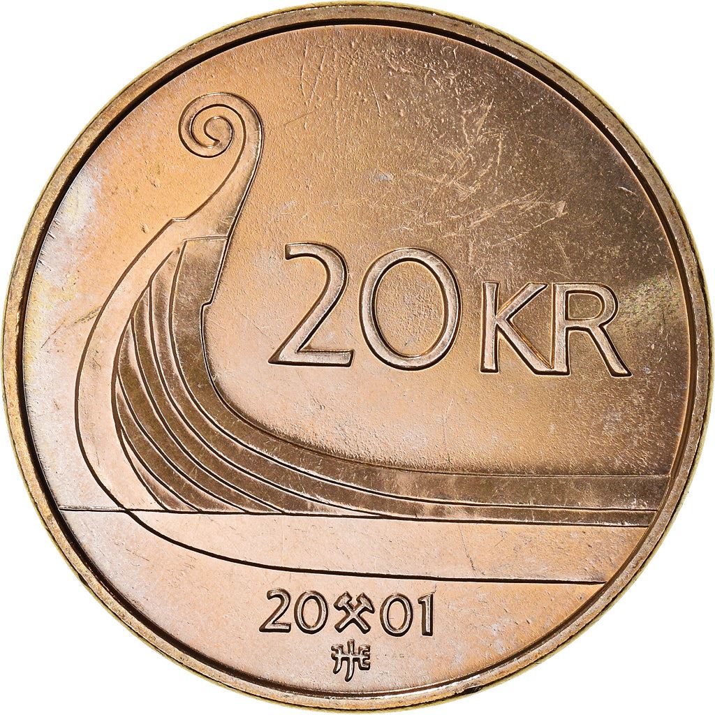 Norway | 20 Kroner Coin | Harald V | KM453 | 1994 - 2009