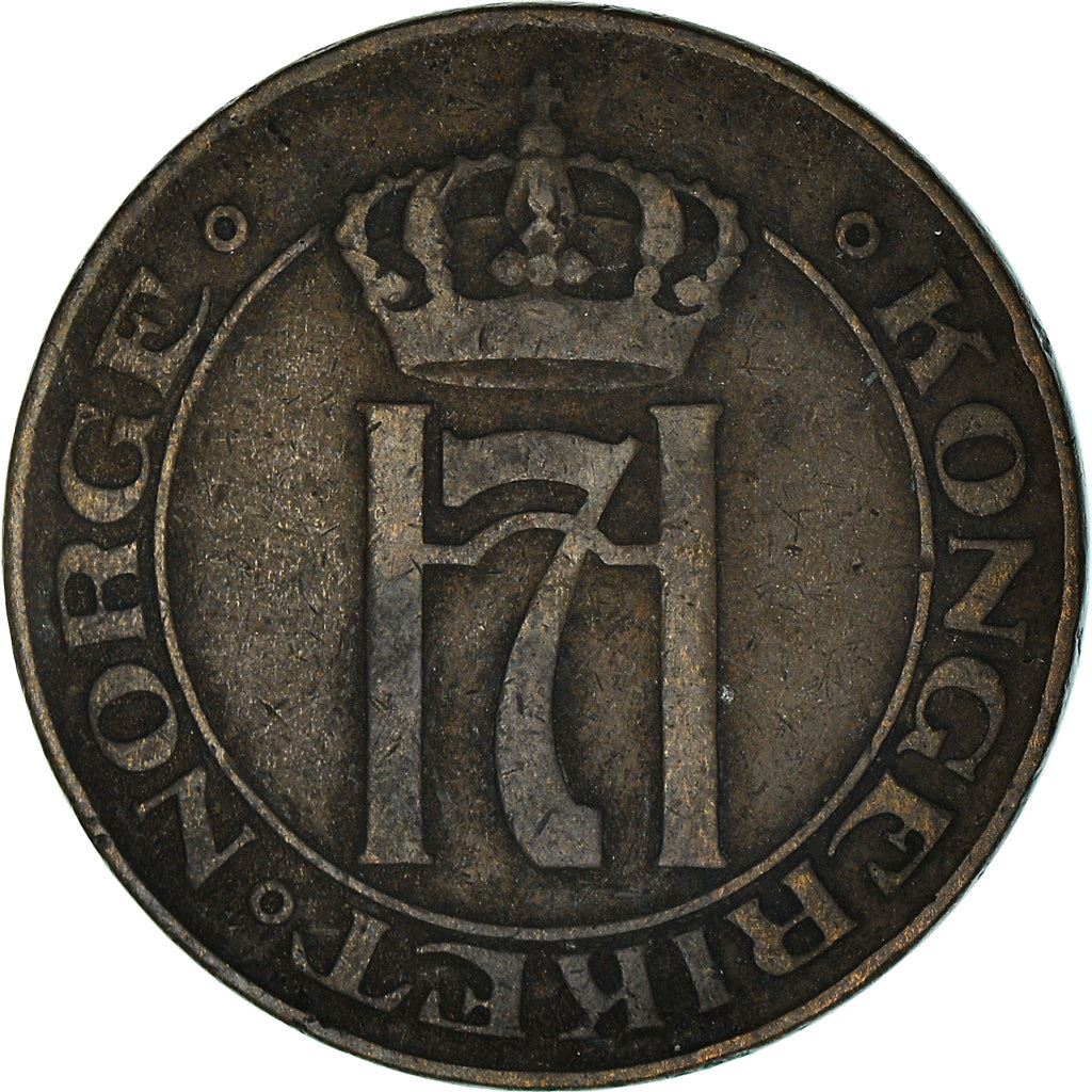 Norway | 5 Ore Coin | Haakon VII | KM368 | 1908 - 1952