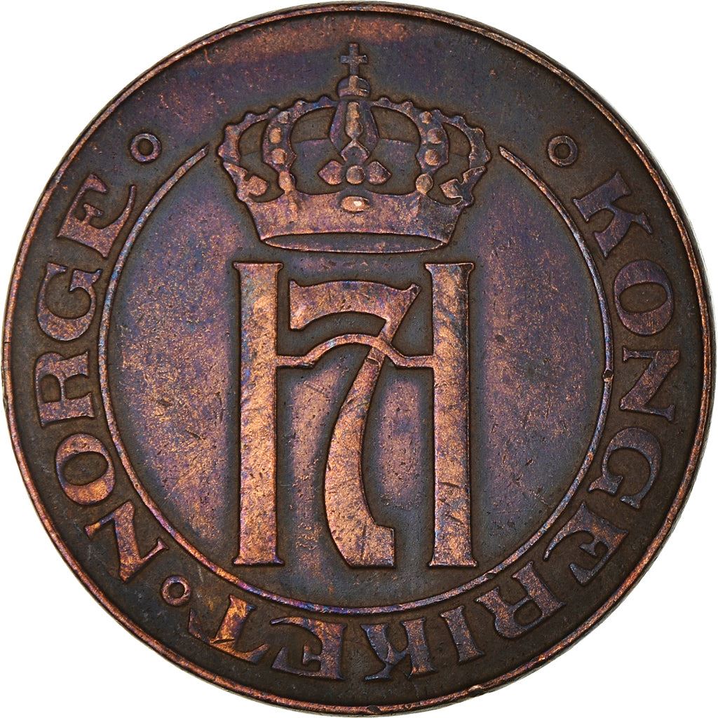 Norway | 5 Ore Coin | Haakon VII | KM368 | 1908 - 1952