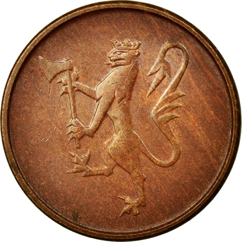 Norway 5 Øre - Olav V Coin KM415 1973 - 1982