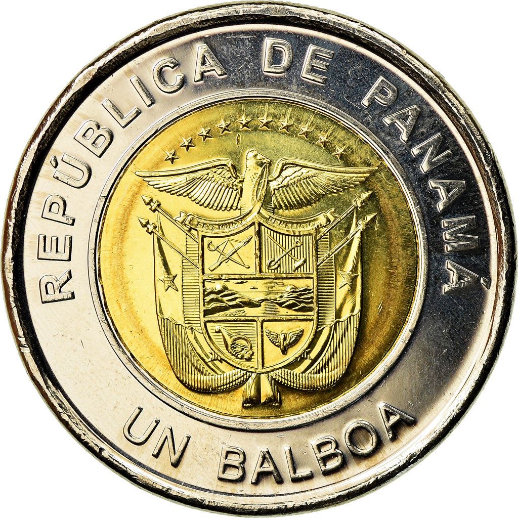 Panama | 1 Balboa Coin | Colored | World Youth Day | Km:169 | 2019