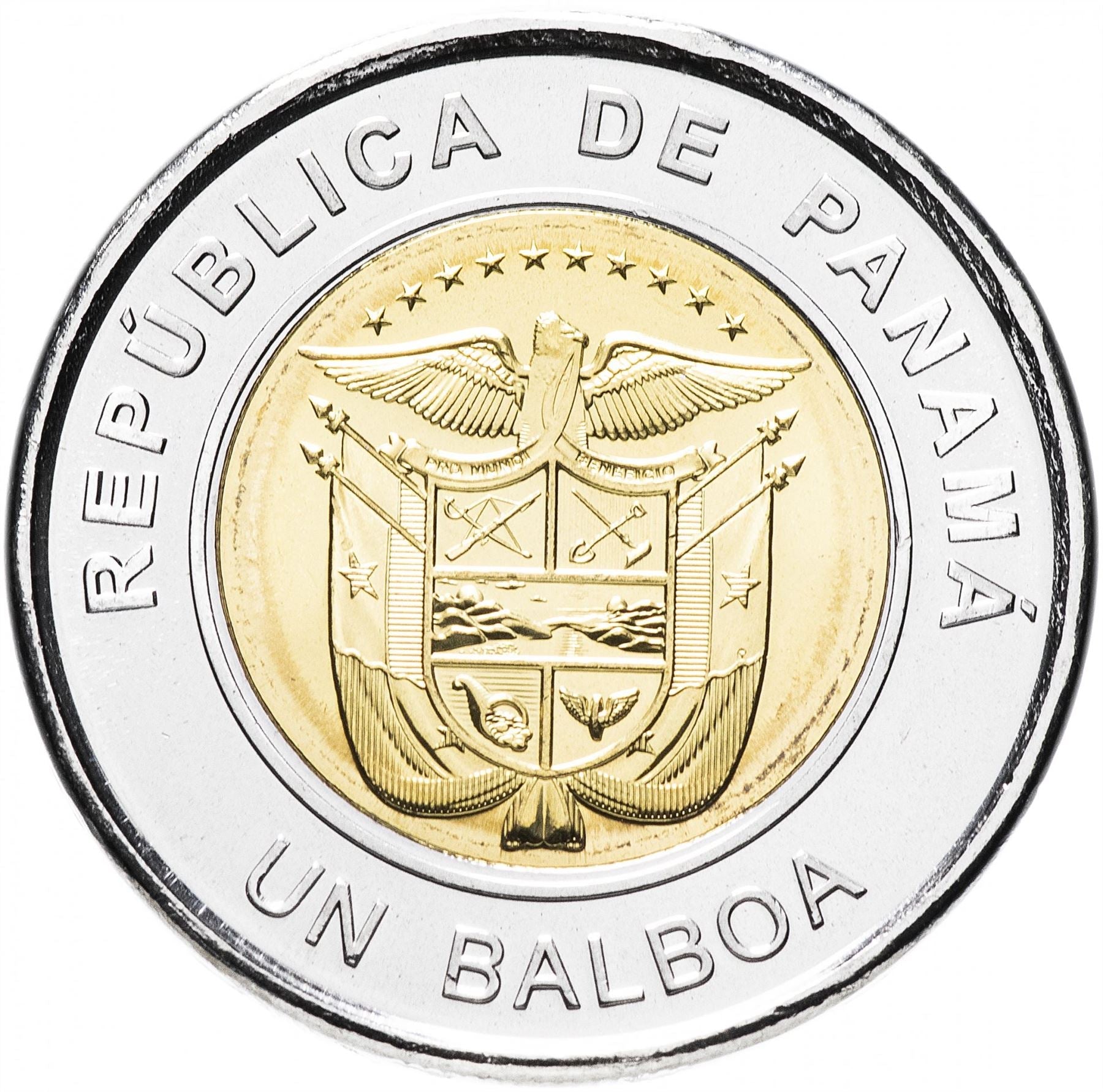 Panama 1 Balboa Coin | Red Cross Flagon | KM179 | 2018