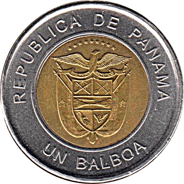 Panama 1 Balboa Coin | Vasco Nunez de Balboa | KM141 | 2011 - 2019