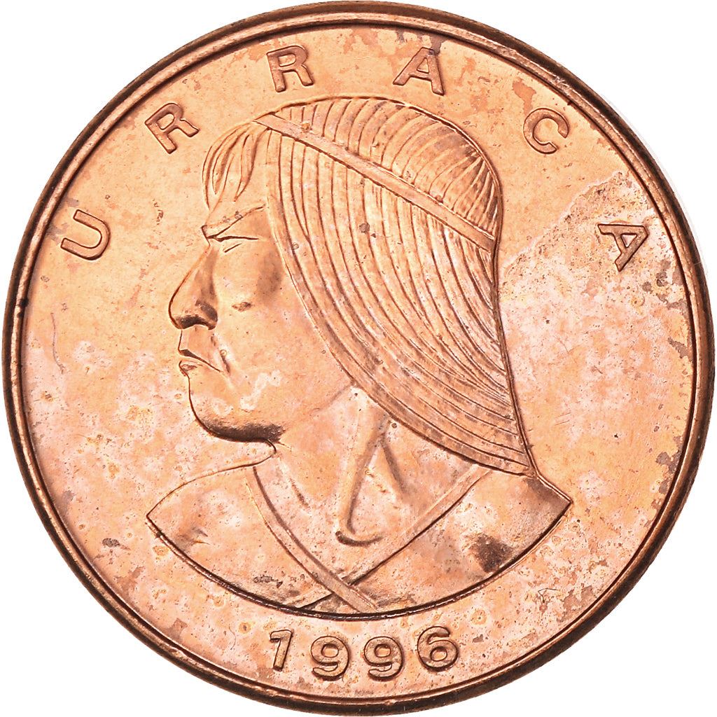 Panama 1 Centesimo Coin | Chief Urraca | KM125 | 1996 - 2019