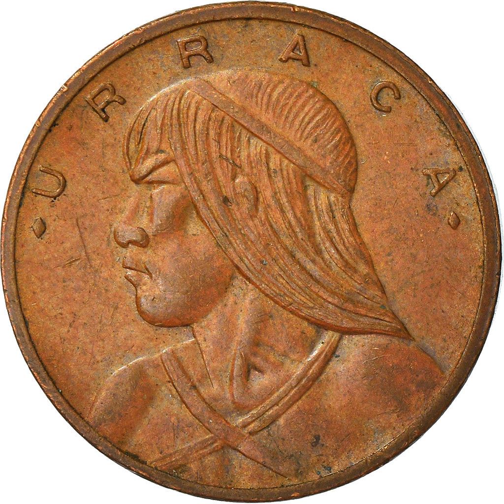 Panama 1 Centesimo Coin | Chief Urraca | KM22 | 1961 - 1987