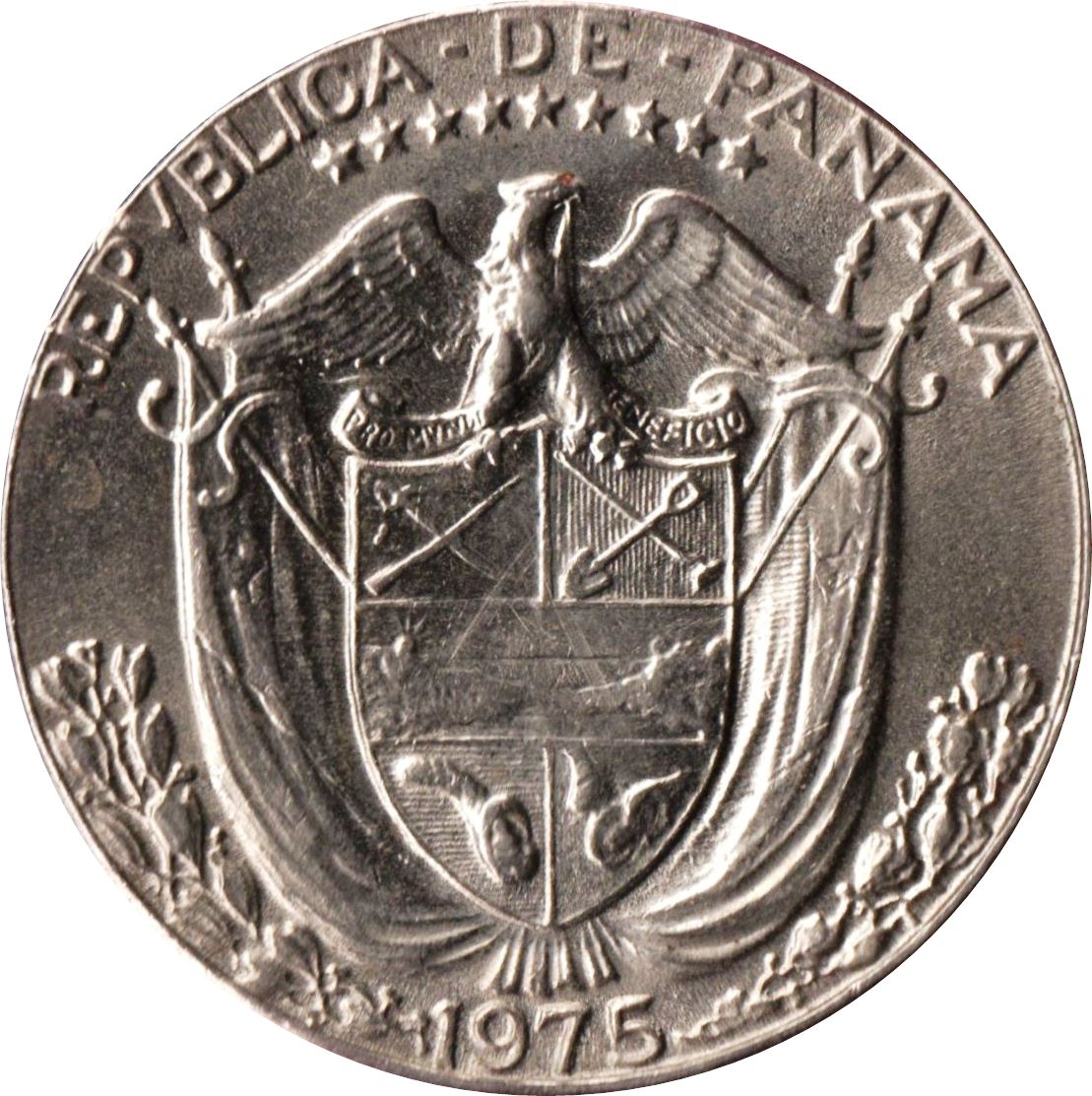 Panama 1/4 Balboa Coin | Vasco Nunez de Balboa | KM11.2a | 1966 - 1993