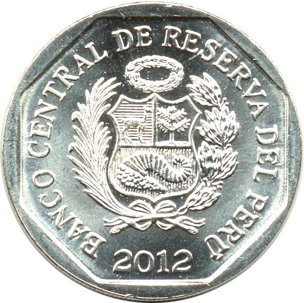 Peru | 1 Nuevo Sol Coin | Fortress of Real Felipe | KM363 | 2012