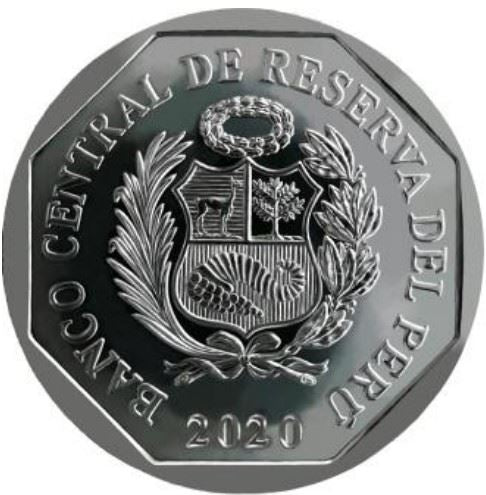 Peru | 1 Sol Coin | Brigida Silva de Ochoa | UC114 | 2020