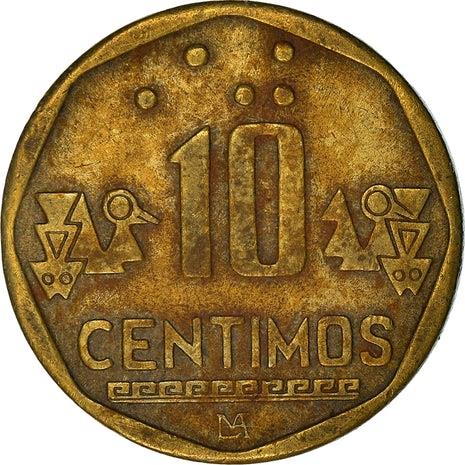 Peru 10 Centimos | KM305 | 1991 - 2000