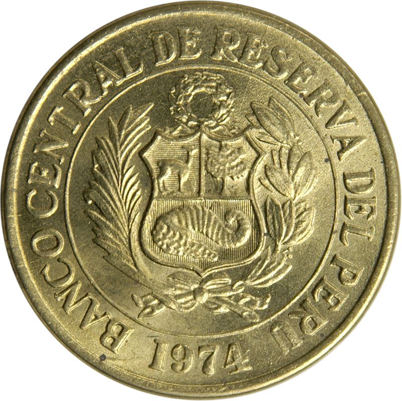 Peru | 25 Centavos Coin | KM259 | 1973 - 1975