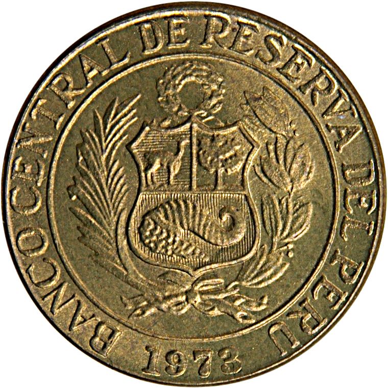 Peru | 5 Centavos Coin | Tree Flower | KM244 | 1966 - 1975