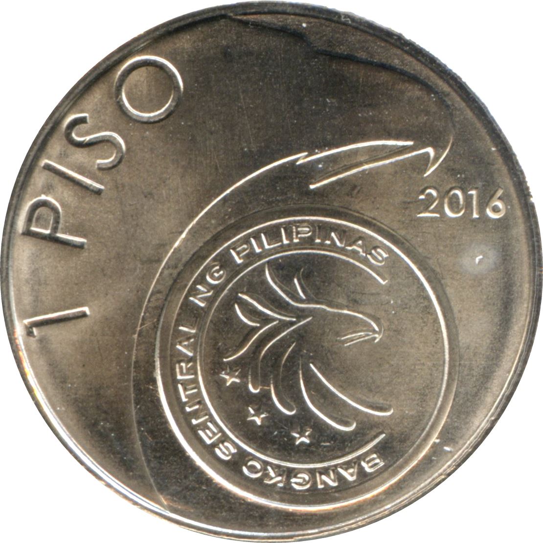 Philippines 1 Piso Coin | Horacio Dela Costa | KM293 | 2016