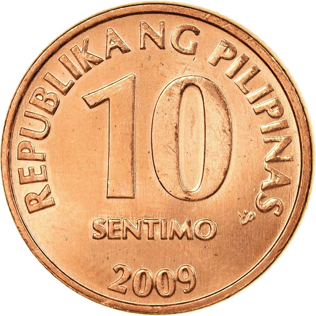 Philippines 10 Sentimo Coin KM270 1995 - 2017