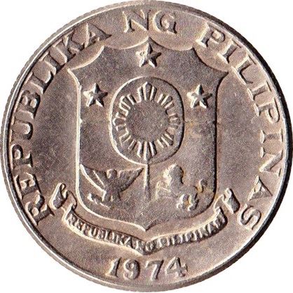 Philippines 10 Sentimos | KM198 | 1967 - 1974