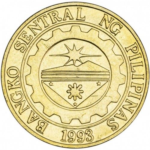 Philippines 25 Sentimo Coin KM271 1995 - 2003