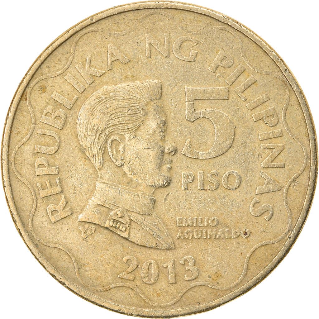 Philippines 5 Piso | 100 Coins | Emilio Aguinaldo | KM272 | 1995 - 2017