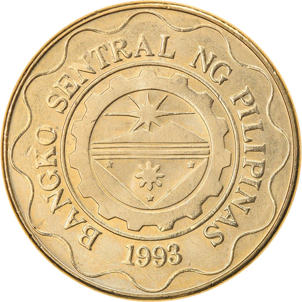 Philippines 5 Piso Coin KM272 1995 - 2017