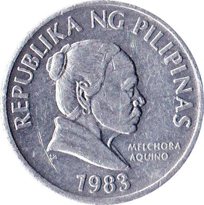 Philippines 5 Sentimo Coin | Melchora Aquino | KM239 | 1983 - 1992