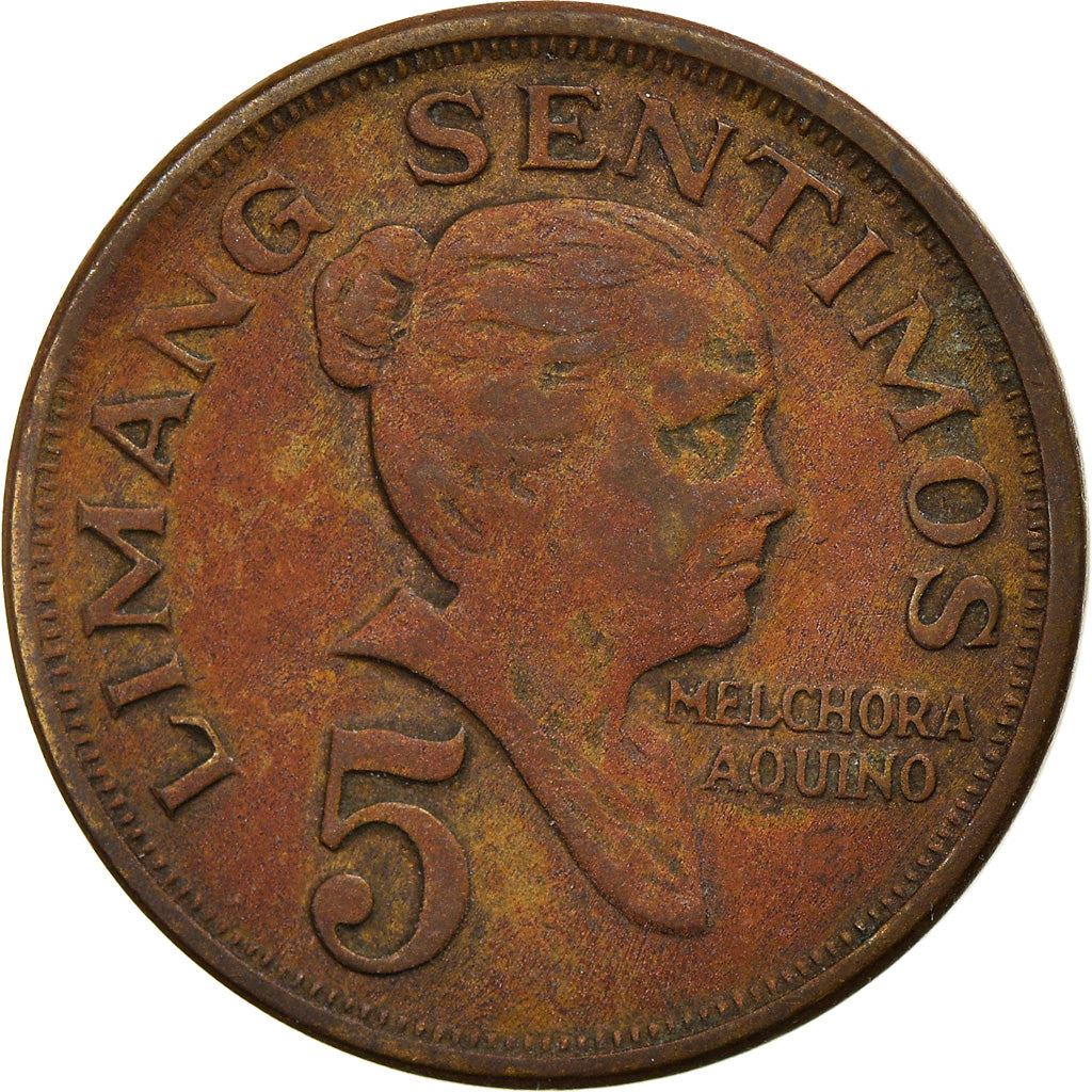 Philippines 5 Sentimos | KM197 | 1967 - 1974