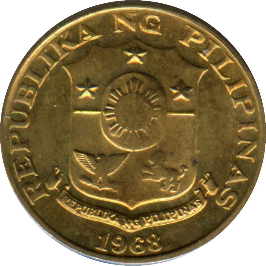 Philippines 5 Sentimos | KM197 | 1967 - 1974