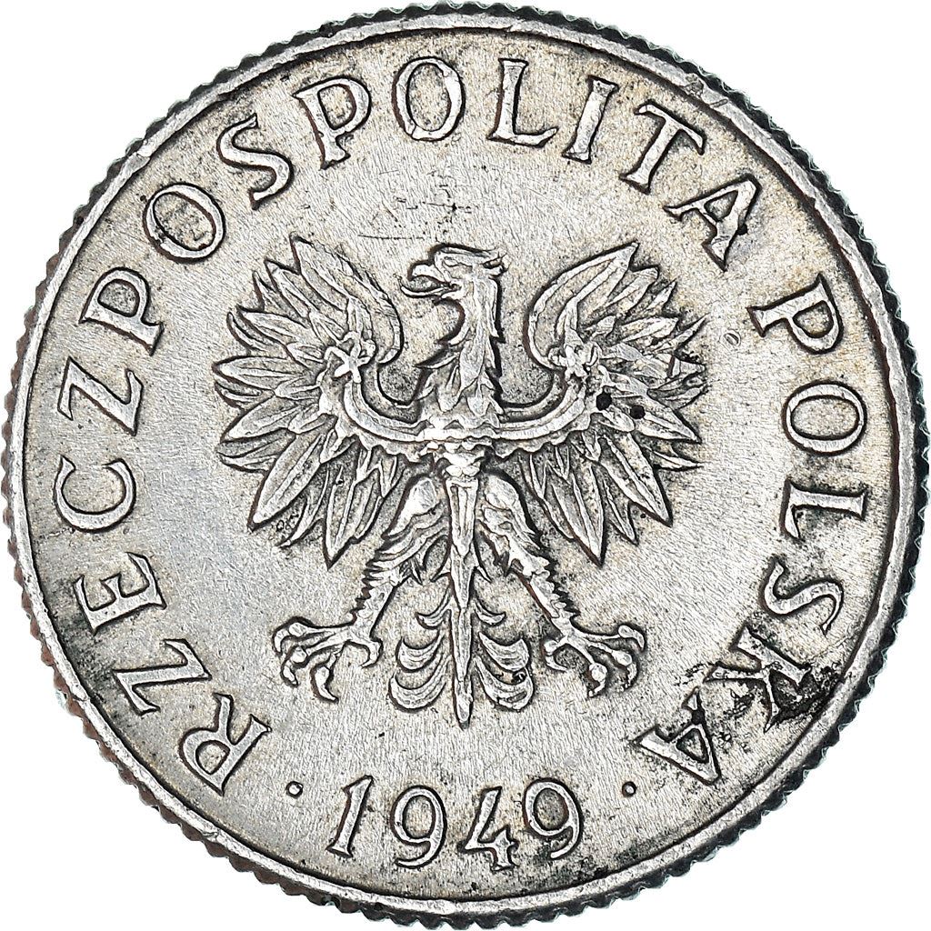 Poland | 1 Grosz | Eagle | KM39 | 1949