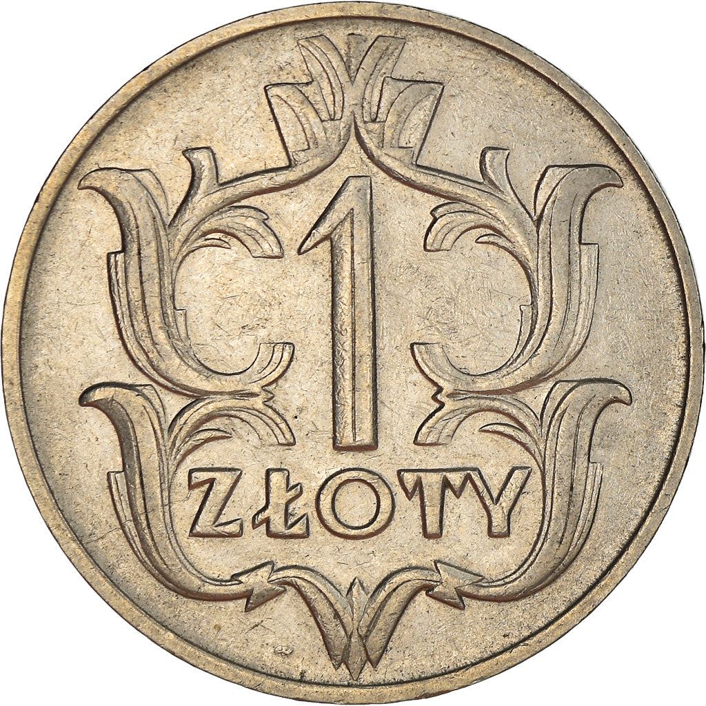 Poland | 1 Złoty Coin | Eagle | KM14 | 1929