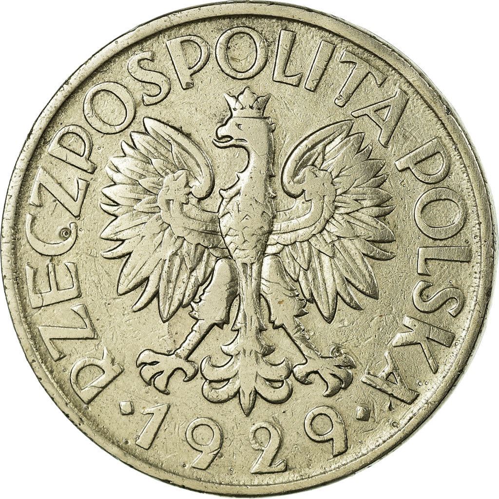 Poland | 1 Złoty Coin | Eagle | KM14 | 1929