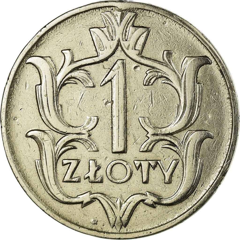 Poland | 1 Złoty Coin | Eagle | KM14 | 1929