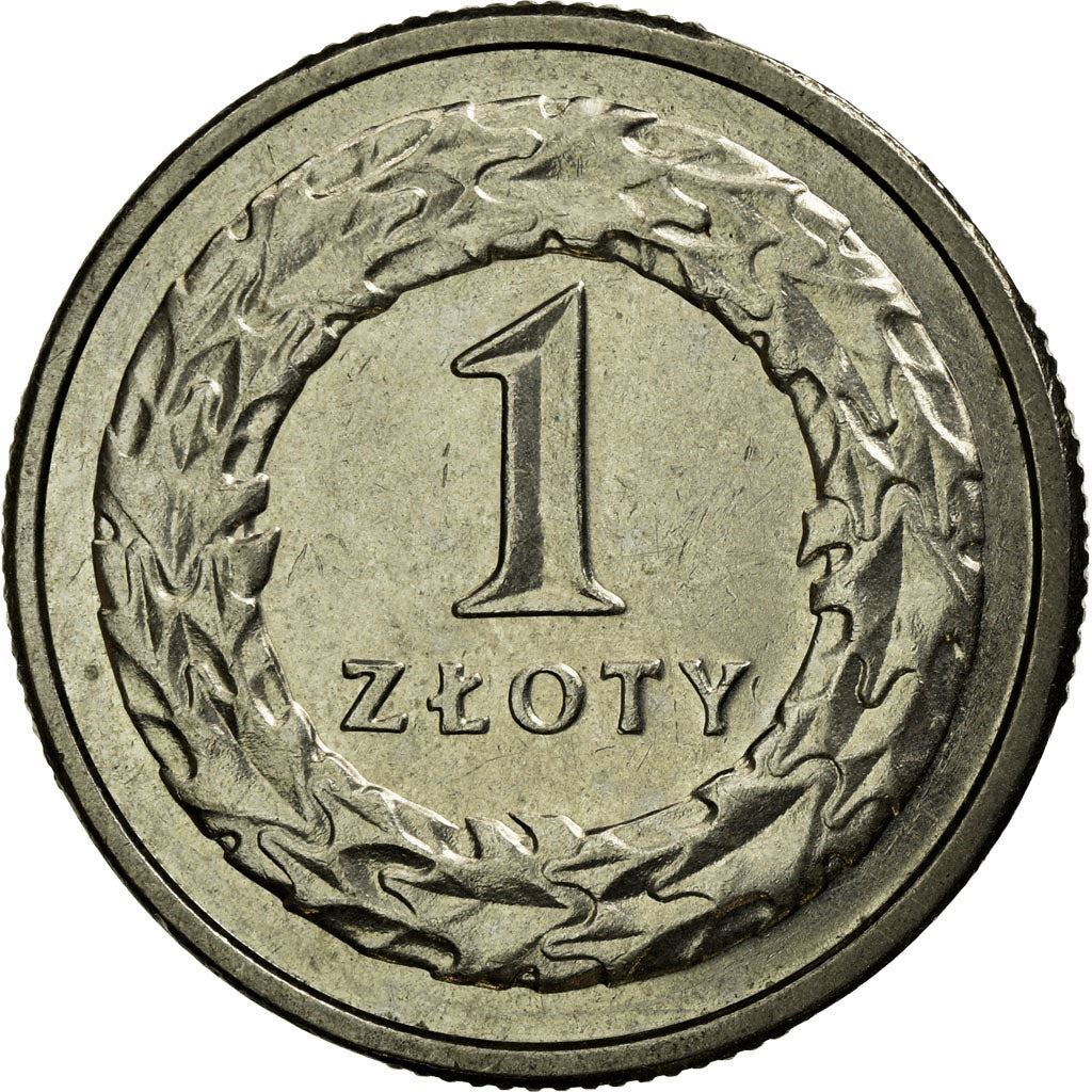 Poland | 1 Złoty | Oak Leaves | Eagle | KM282 | 1990 - 2016