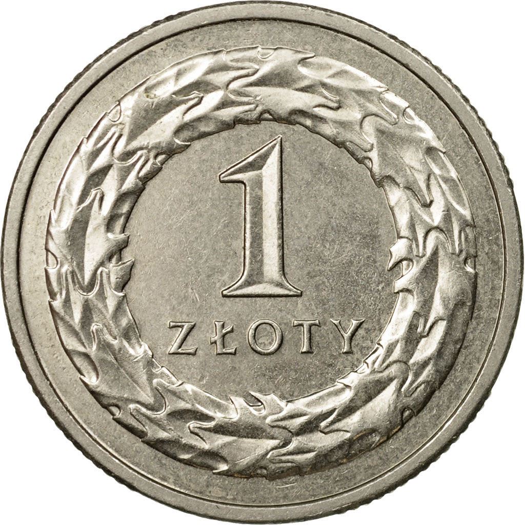 Poland | 1 Złoty | Oak Leaves | Eagle | KM282 | 1990 - 2016