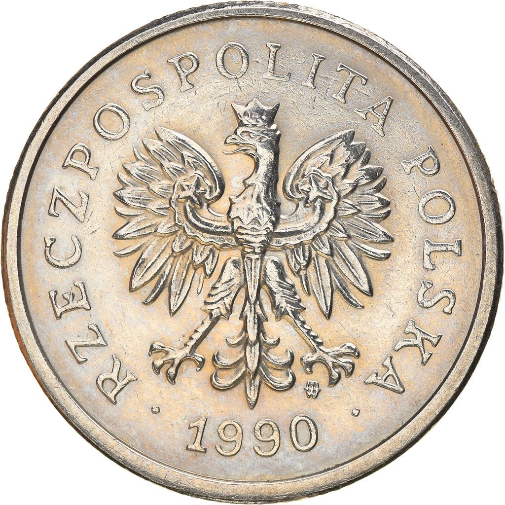 Poland | 1 Złoty | Oak Leaves | Eagle | KM282 | 1990 - 2016