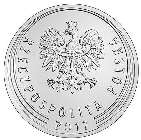 Poland | 1 Złoty | Oak Leaves | Eagle | KM974 | 2017 - 2020