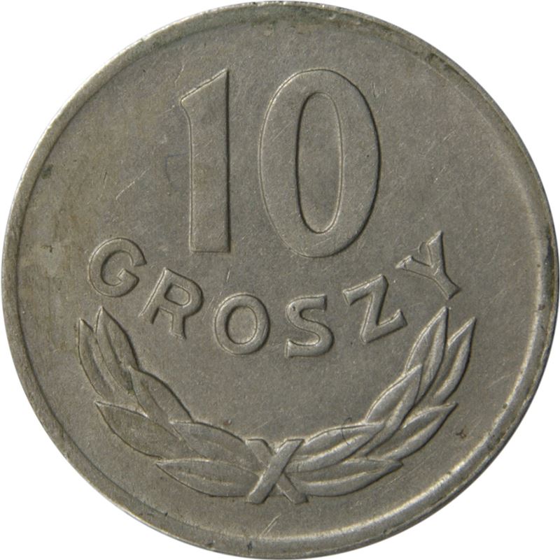 Poland | 10 Groszy Coin | Eagle | KM42 | 1949