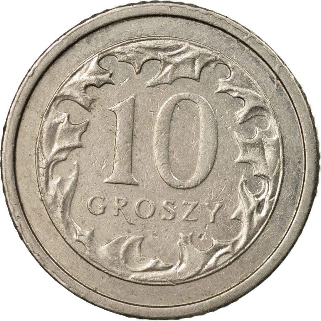 Poland | 10 Groszy | Eagle | KM279 | 1990 - 2016