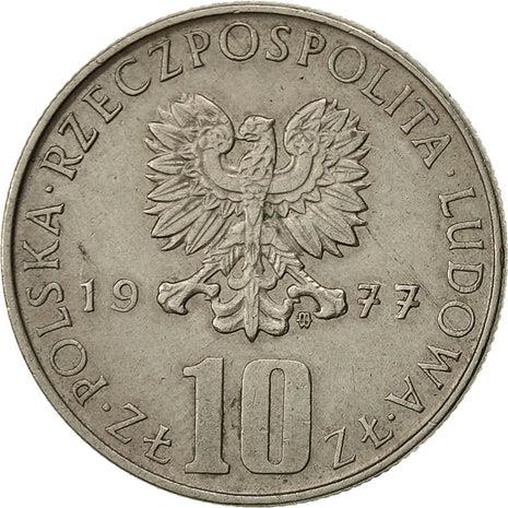 Poland | 10 Złotych | Bolesław Prus | Eagle | KM73 | 1975 - 1984